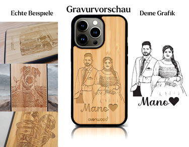 INDIVIDUEL iPhone 14 Pro Max bambou plastique